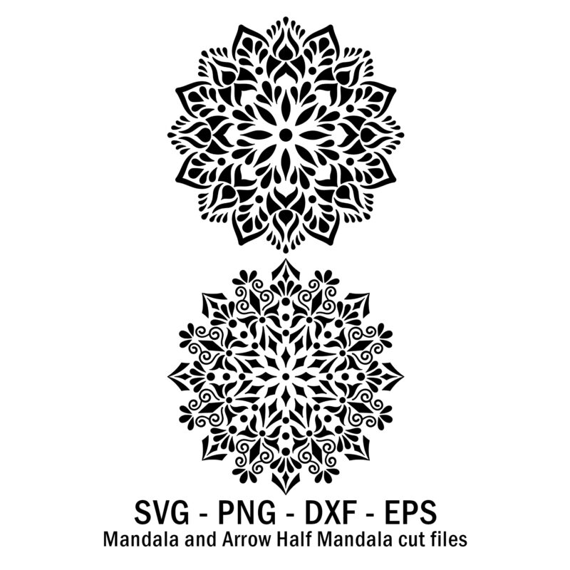 Mandalas SVG files