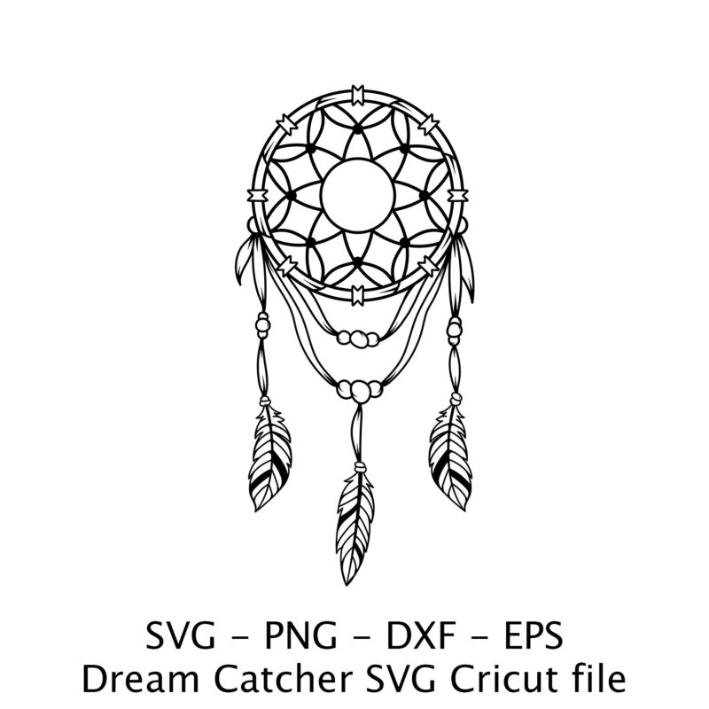 Dream Catcher SVG Cricut file.