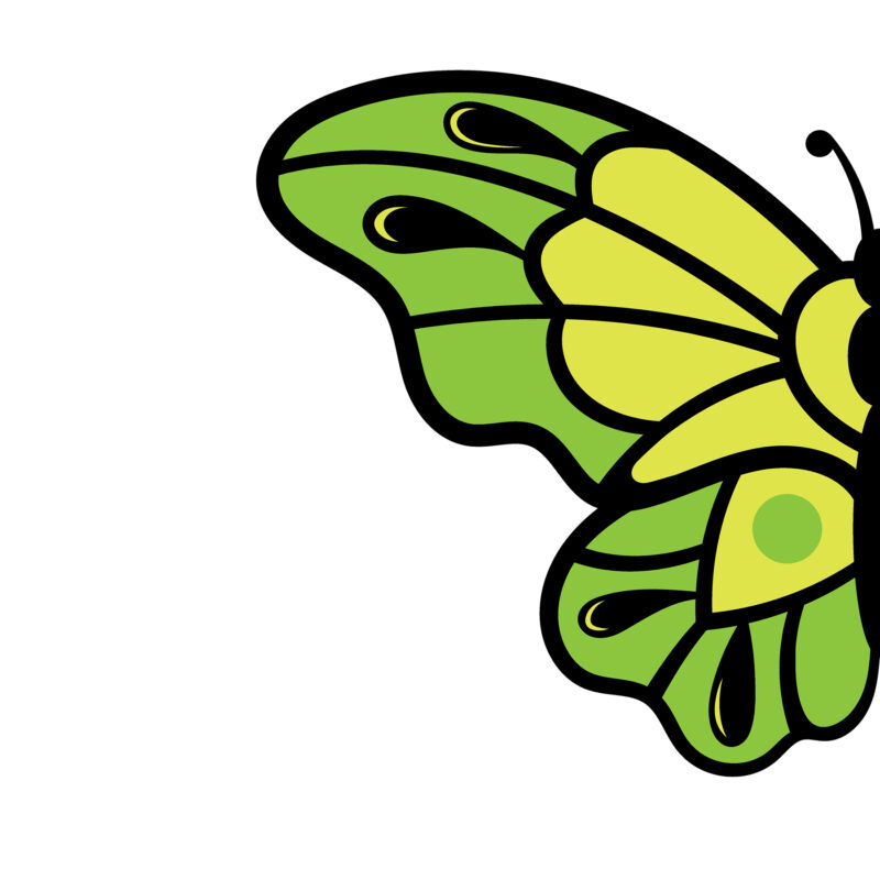Layered Butterfly svg file. - Image 2