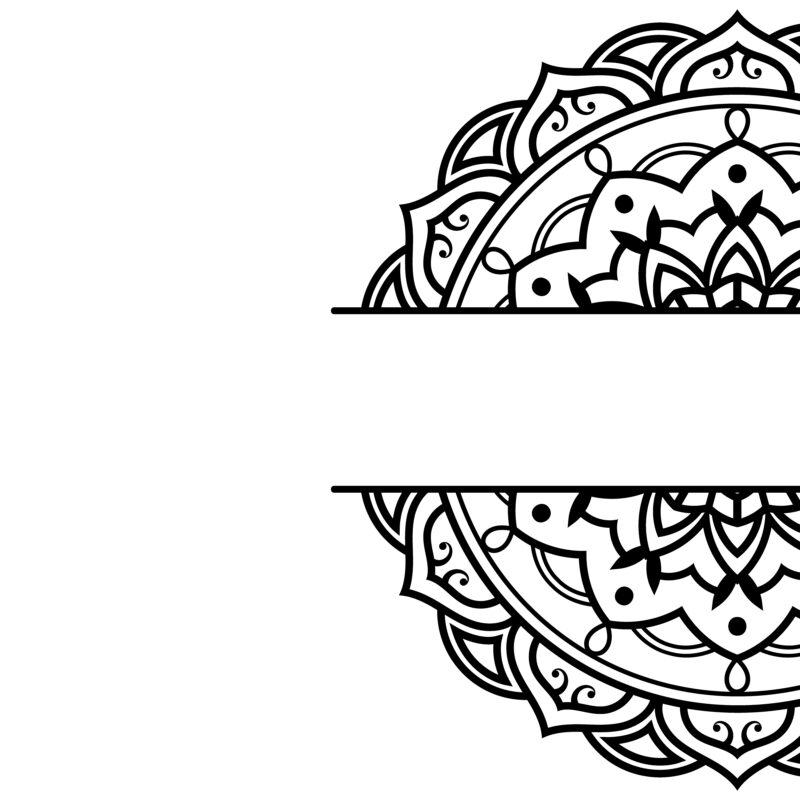 Mandala Split svg - Image 3