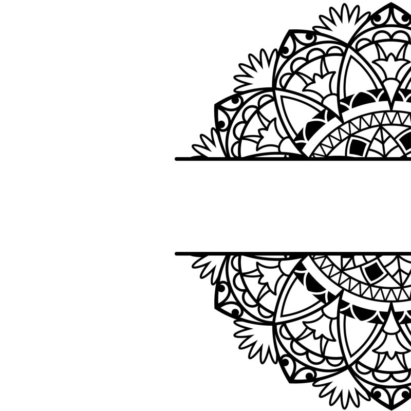 Mandala Split svg - Image 2