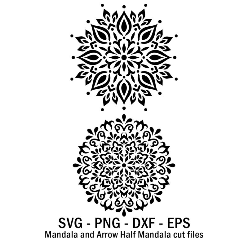 Mandalas SVG files