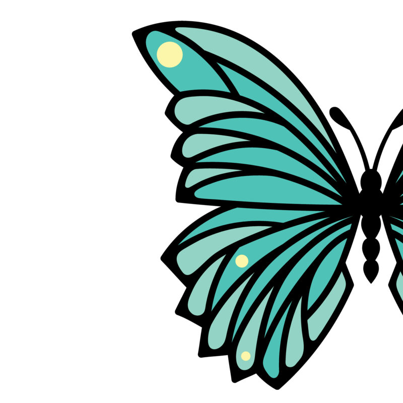Layered Butterfly svg file. - Image 2