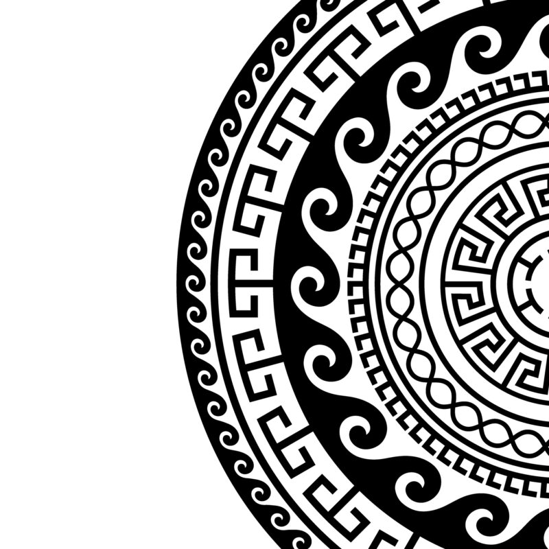 Mandala and Arrow Half Mandala cut files. - Image 2