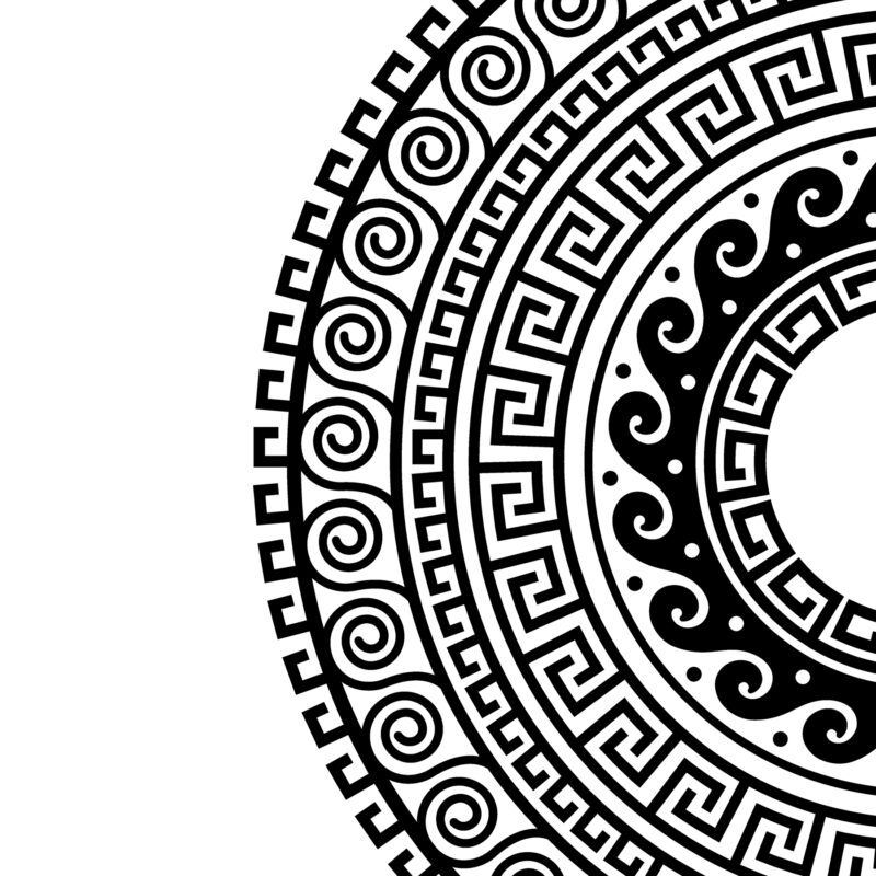 Mandala and Arrow Half Mandala cut files. - Image 2