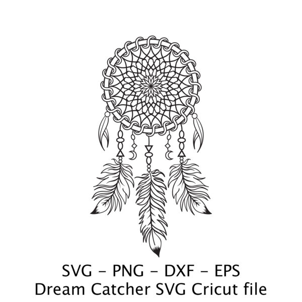 Dream Catcher SVG Cricut file.