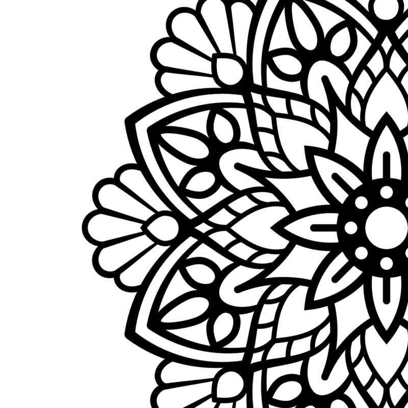 Mandala and Arrow Half Mandala cut files. - Image 2