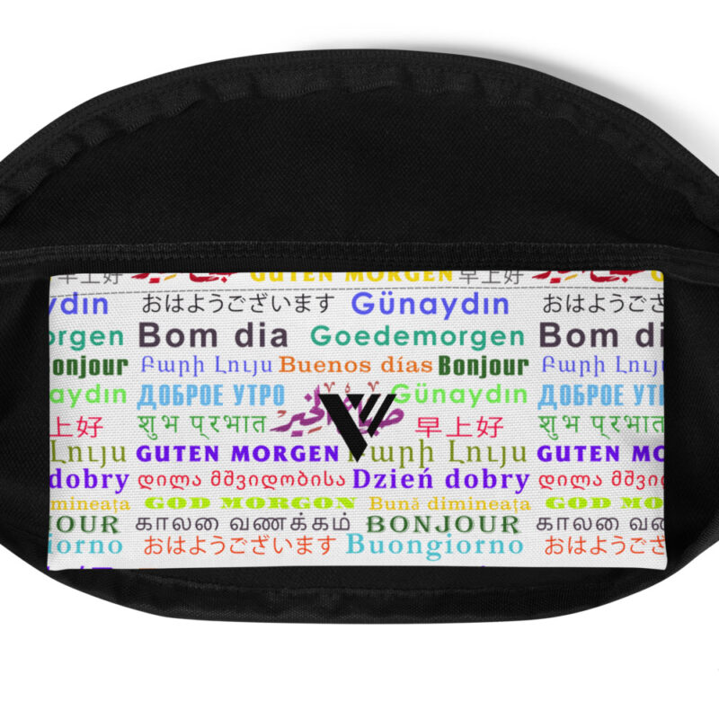 Good Morning Multilingual Fanny Pack - Image 7