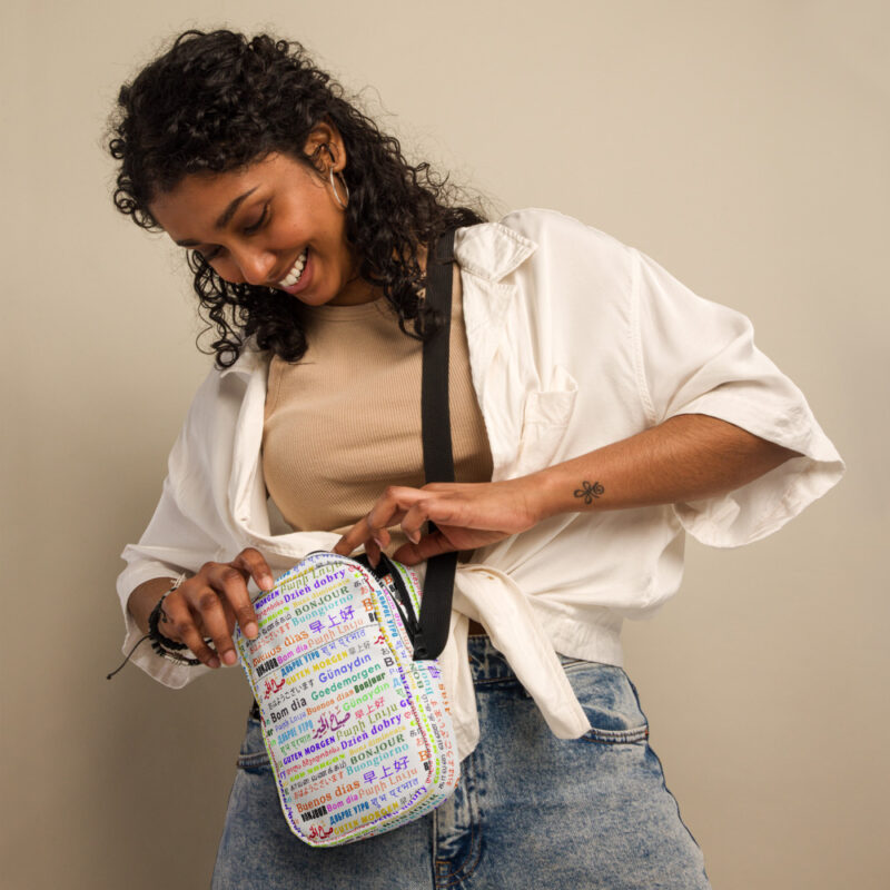 Good Morning Multilingual Utility crossbody bag - Image 2