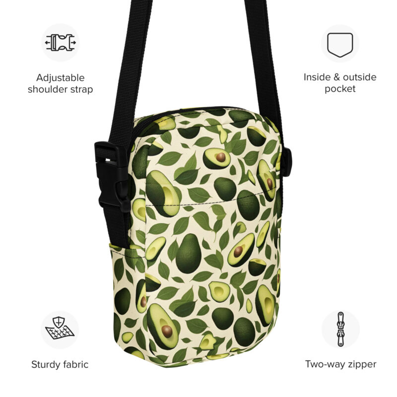 All-Over Avocado Utility Crossbody Bag - Image 7