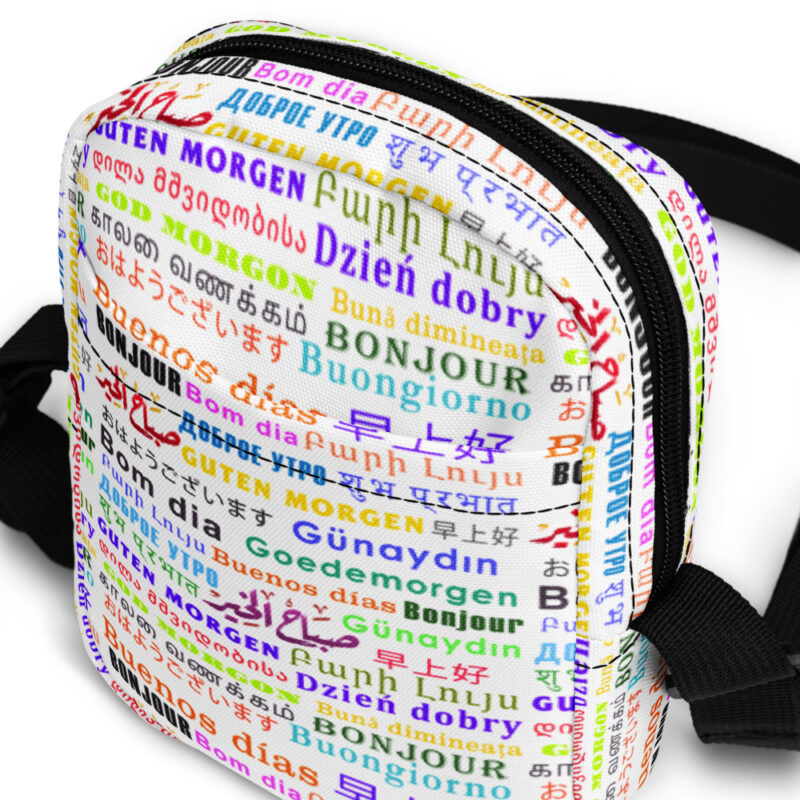 Good Morning Multilingual Utility crossbody bag - Image 8