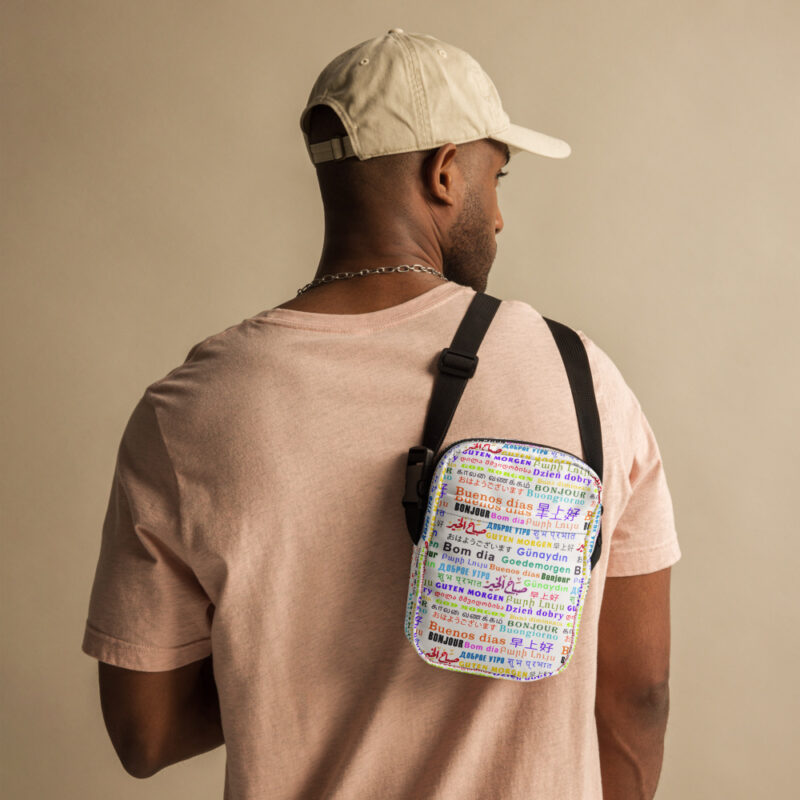 Good Morning Multilingual Utility crossbody bag - Image 4