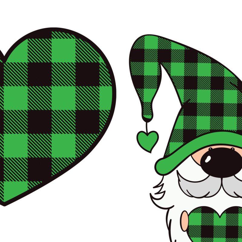 St. Patrick's Day Gnome SVG & Clipart - Image 2