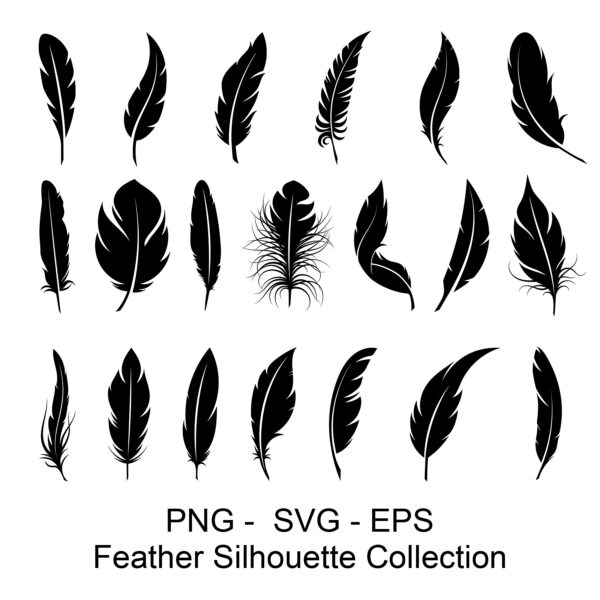 Feather Silhouette Collection