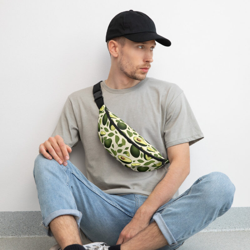 All-Over-Avocado Fanny Pack - Image 4