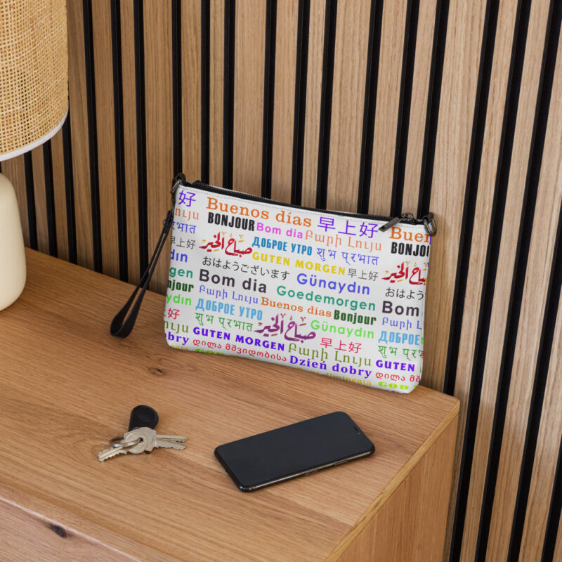 Good Morning Multilingual Crossbody bag - Image 5