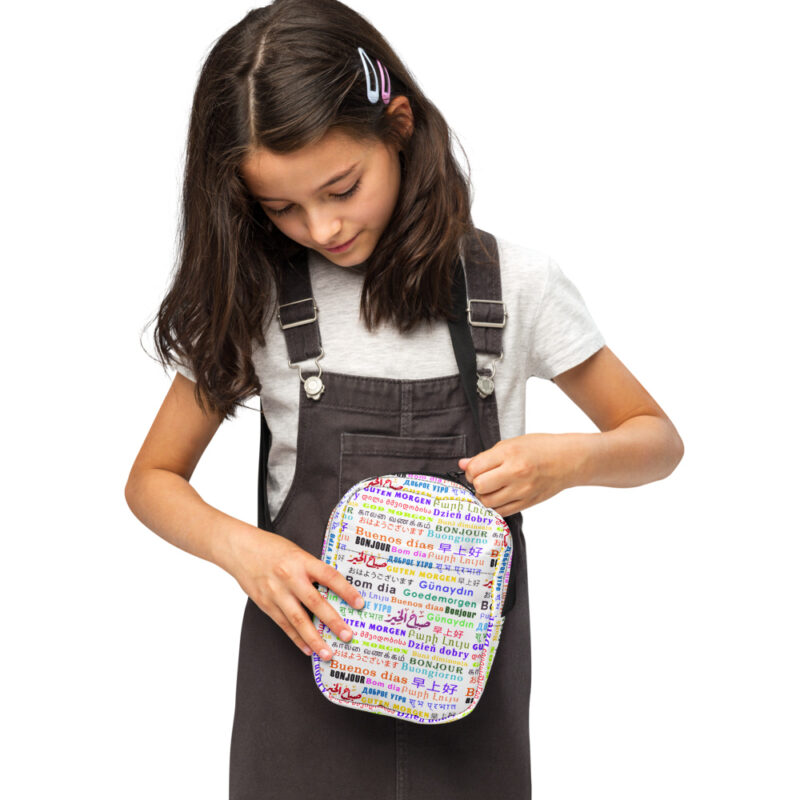 Good Morning Multilingual Utility crossbody bag - Image 5