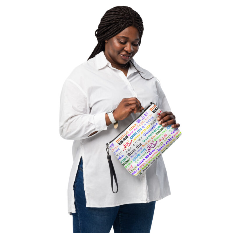 Good Morning Multilingual Crossbody bag - Image 6
