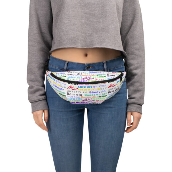Good Morning Multilingual Fanny Pack