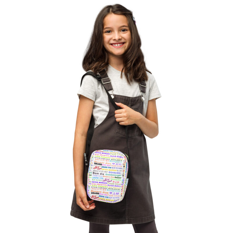 Good Morning Multilingual Utility crossbody bag - Image 6