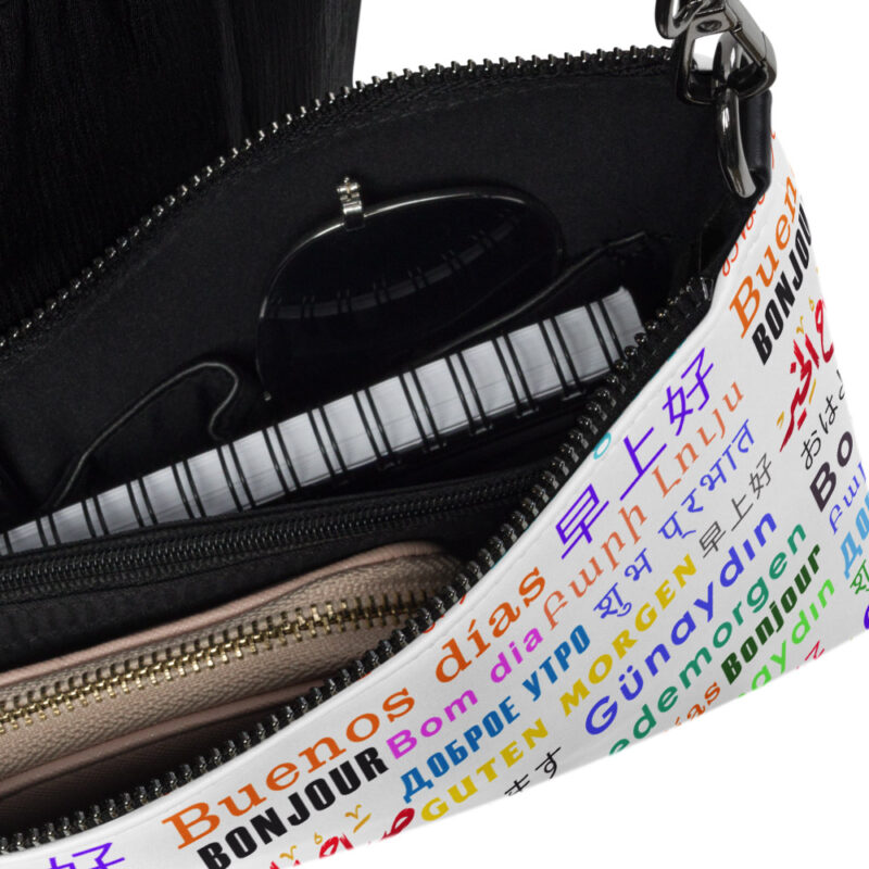 Good Morning Multilingual Crossbody bag - Image 8