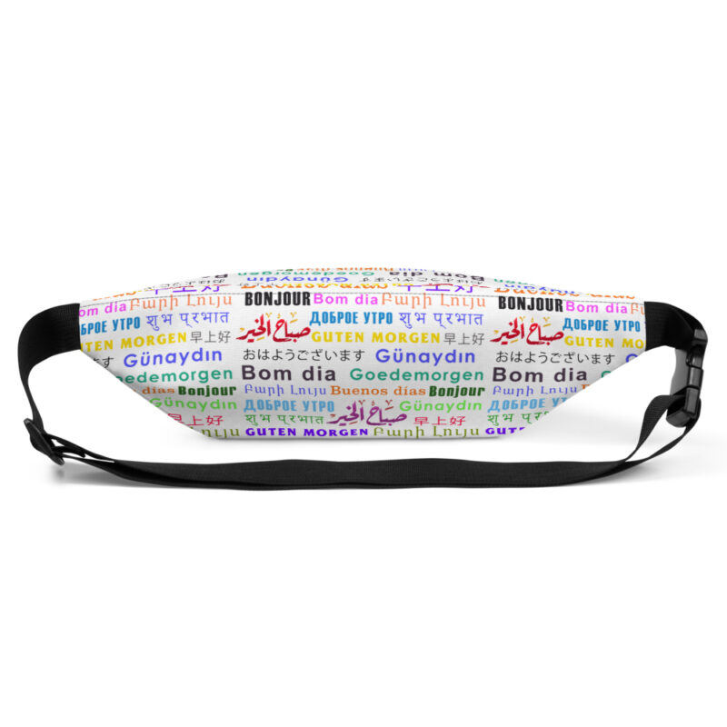 Good Morning Multilingual Fanny Pack - Image 8